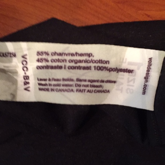 VOLT Design Wrap Coverup Blazer Jacket Top Black Accent Cuffs NWT - Picture 8 of 9